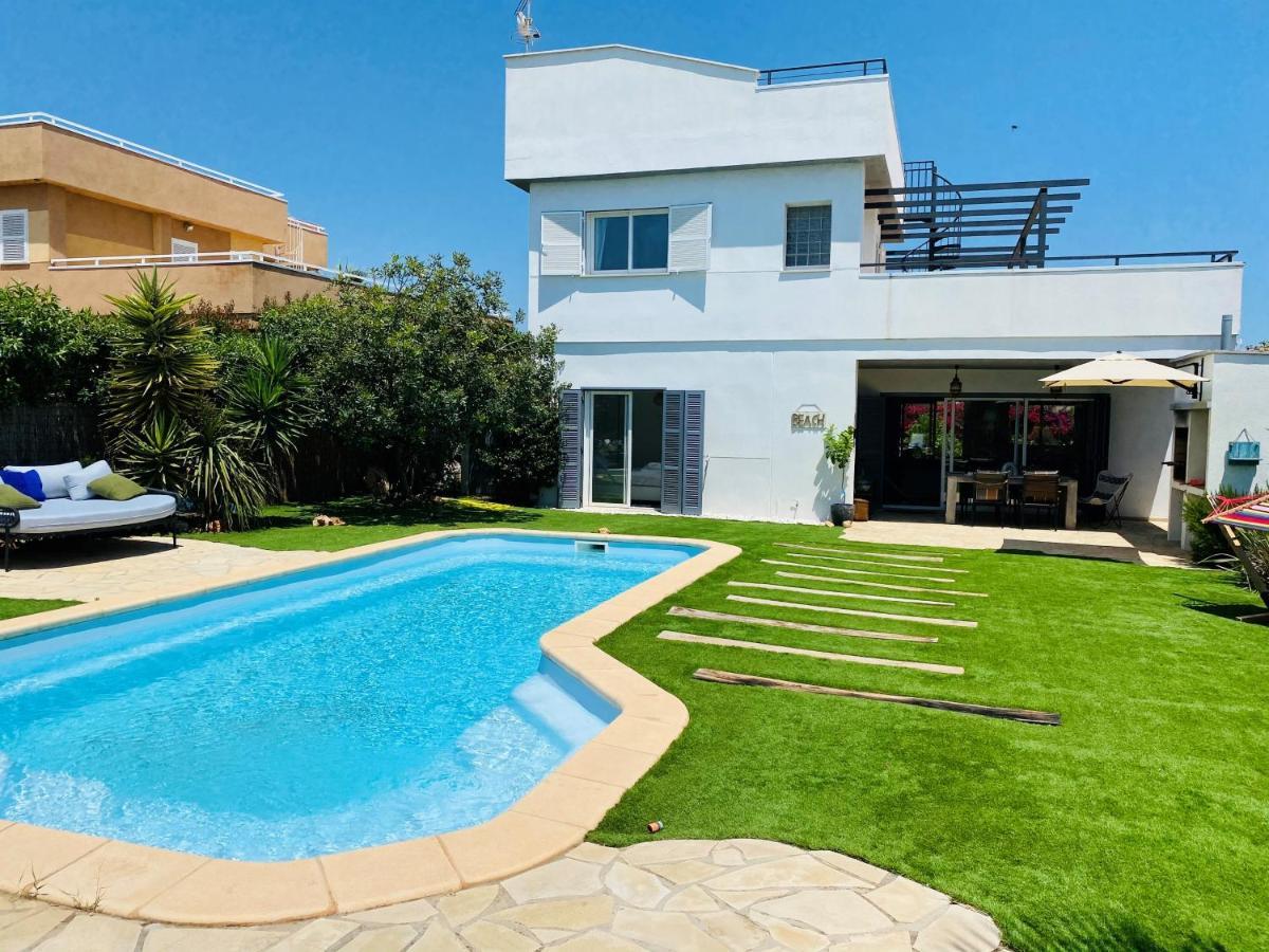 Villa 15 - Beachhouse Luxury Villa - 300M Beach - Wifi - Klima Sa Ràpita Esterno foto